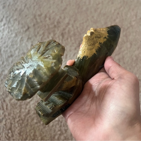 Vintage Japanese Natural Stone Shikoku Spirit Lantern Signed RARE! - Picture 5 of 8